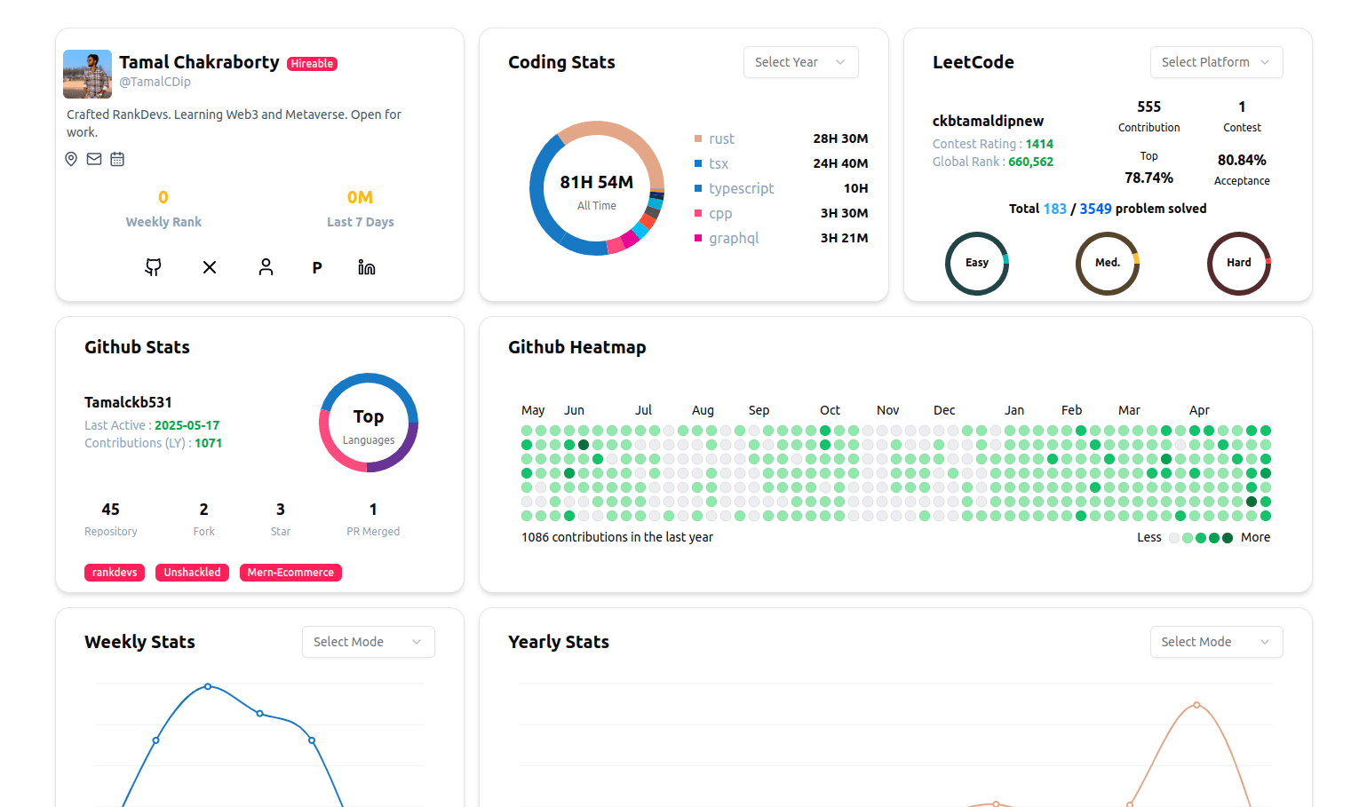 app screen